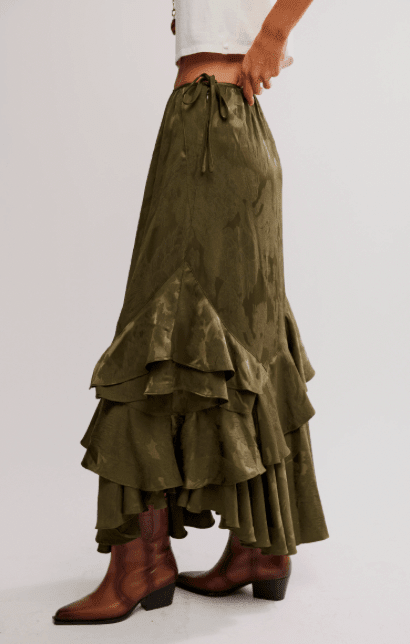 Free People Autumn Promenade Skirt - Flea Boutiques