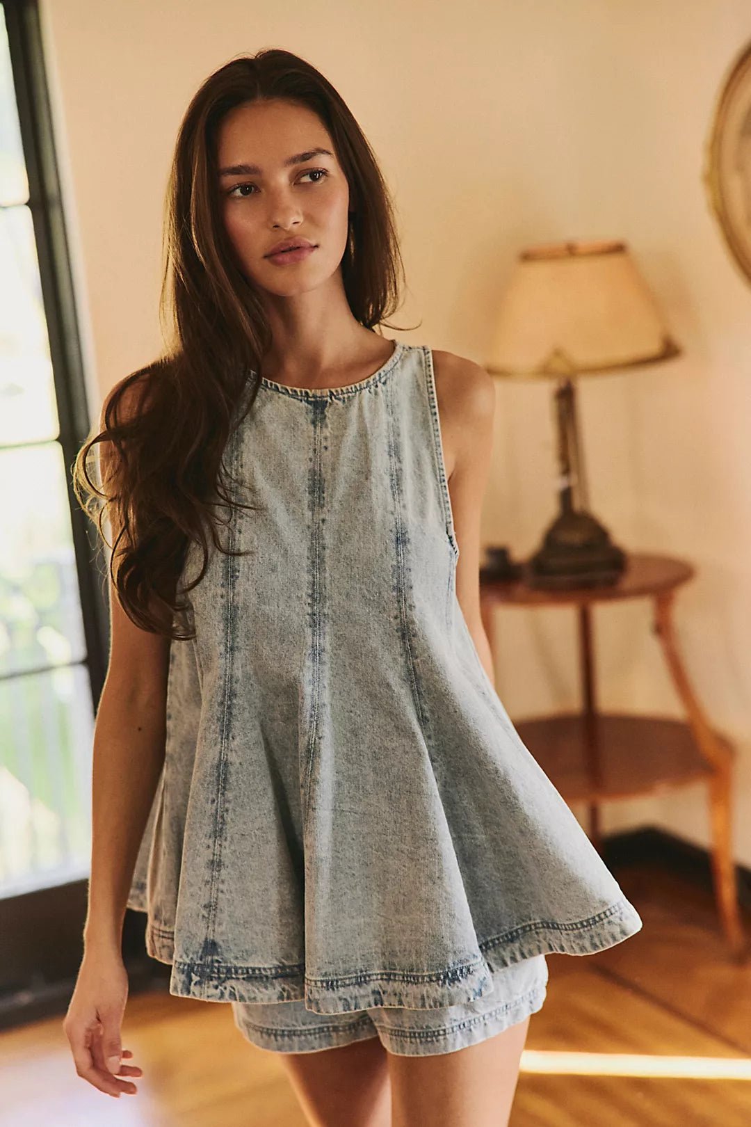 Free People Cassius Denim Set - Flea Boutiques