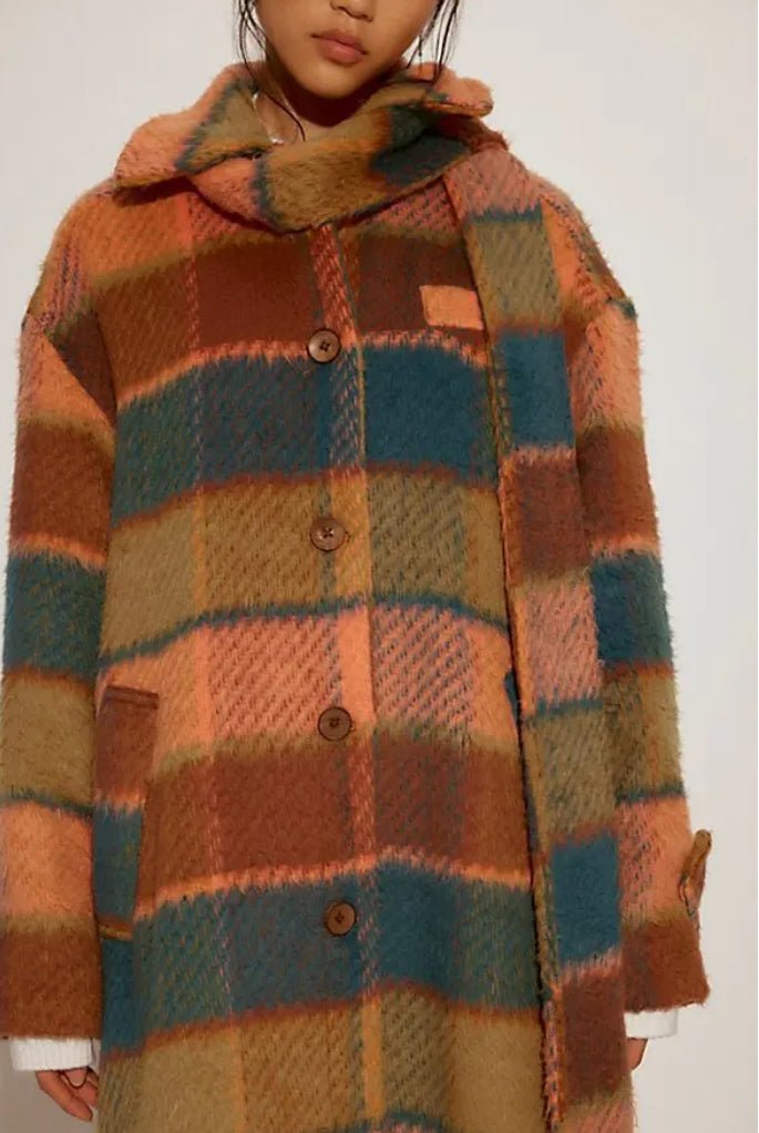 Free People Dalton Wool Coat - Flea Boutiques