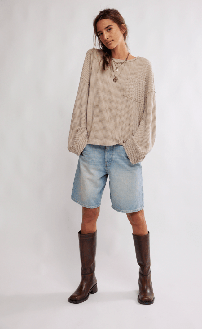 Free People Dawnson Pocket Thermal - Flea Boutiques