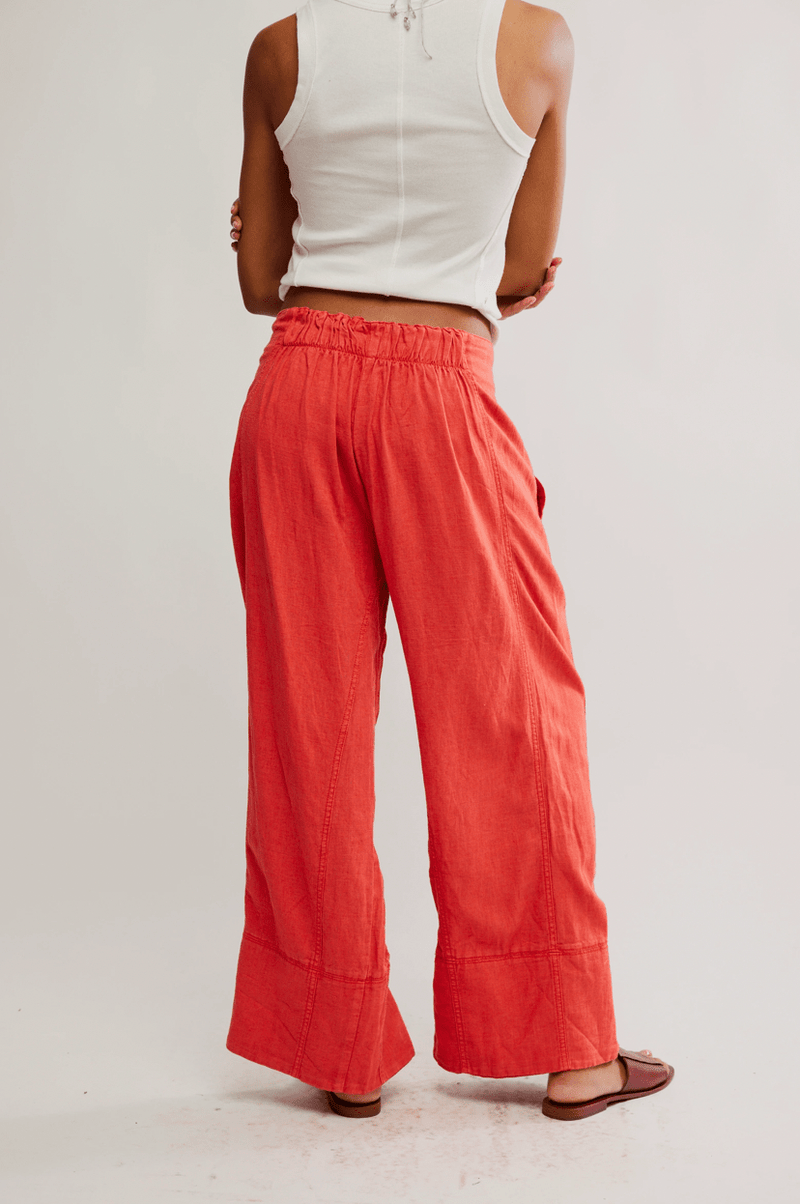 Free People Days End Linen Pull On - Flea Boutiques