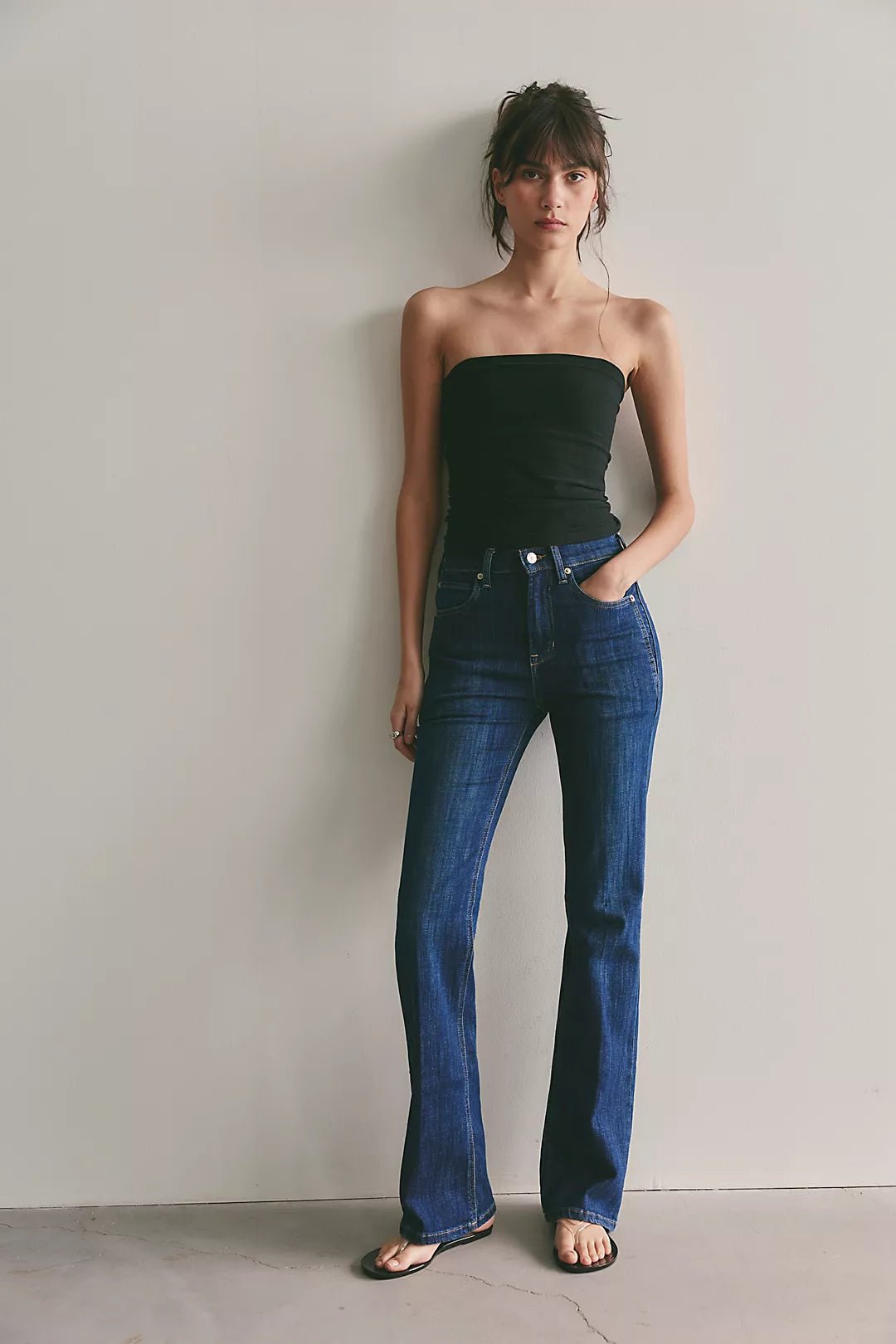 Free People Double Knot High Rise Pants - Flea Boutiques