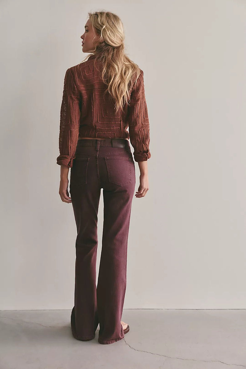 Free People Double Knot High Rise Straight - Flea Boutiques