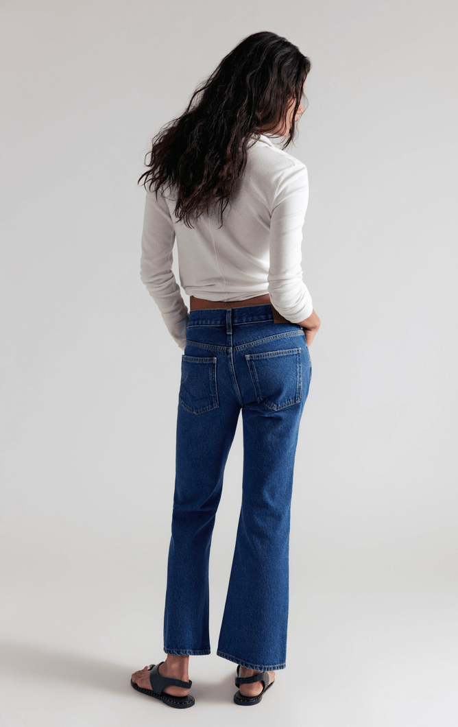 Free People Elowen Cropped Jeans - Flea Boutiques