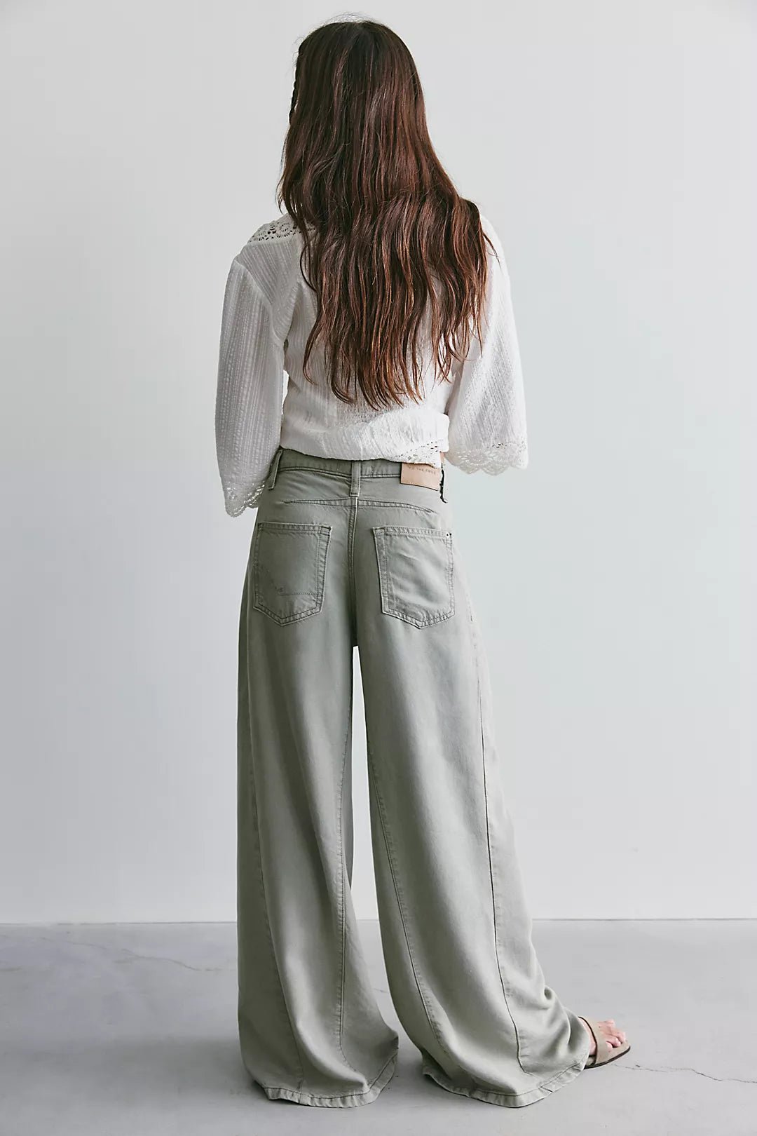 Free People Haven Wide Leg Jean - Flea Boutiques