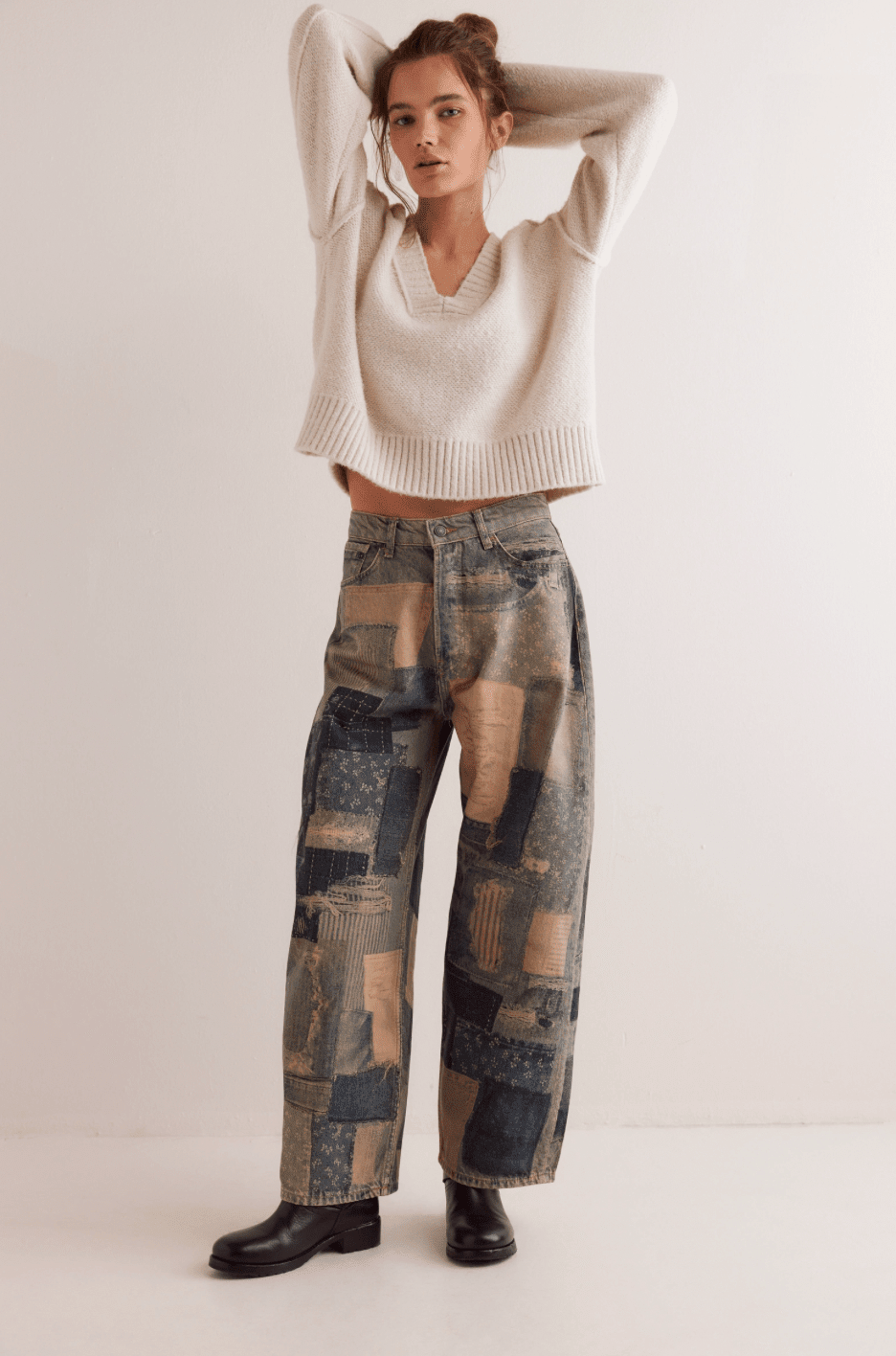 Free People Illusions Relaxed Fit - Flea Boutiques