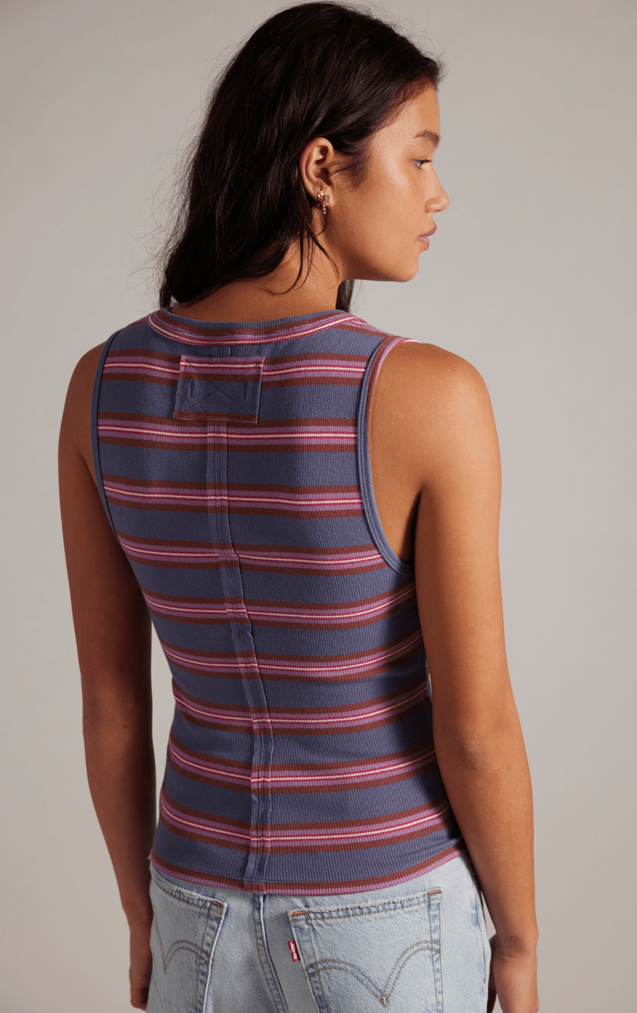 Free People Jamie Henley Stripe Tank - Flea Boutiques