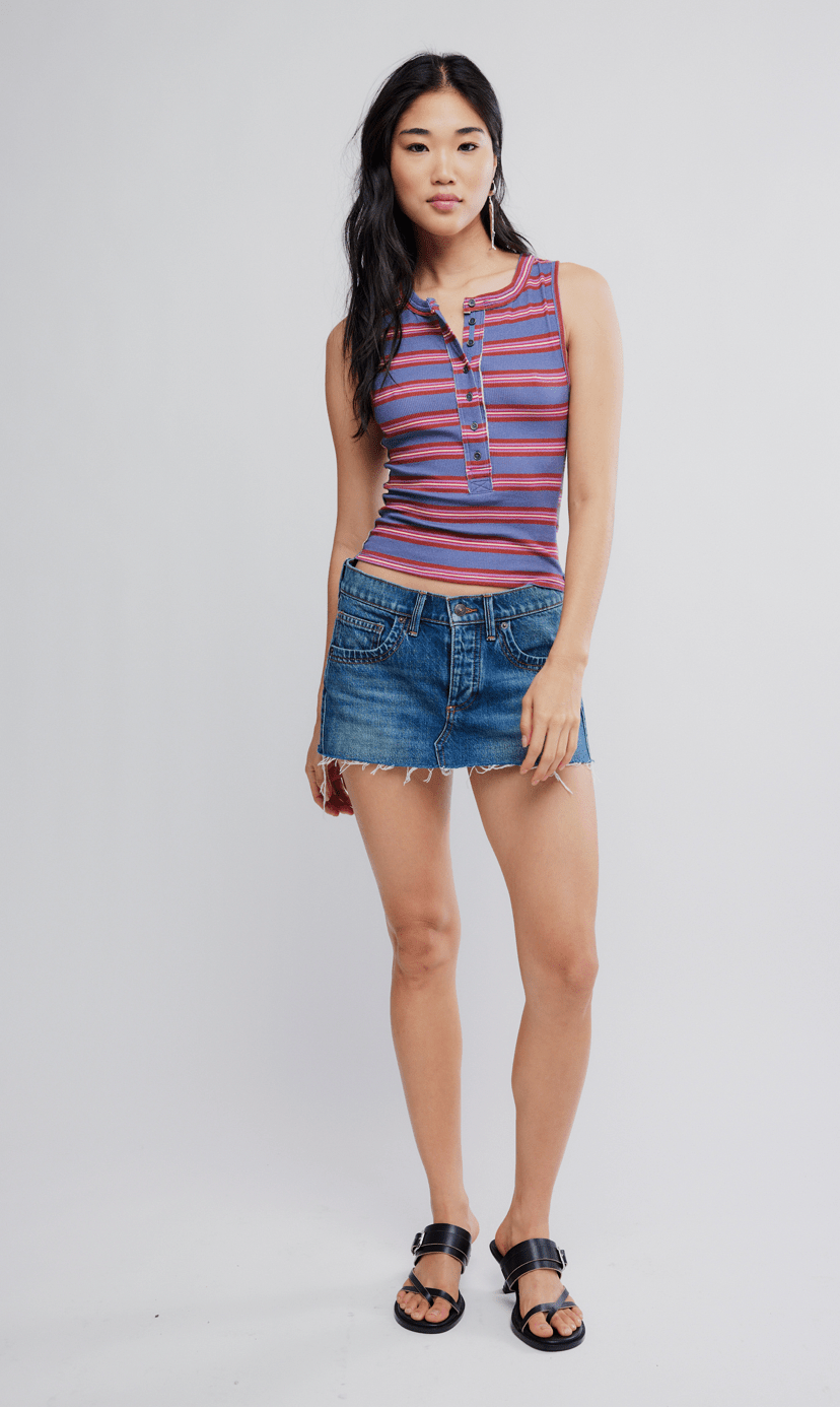 Free People Jamie Henley Stripe Tank - Flea Boutiques