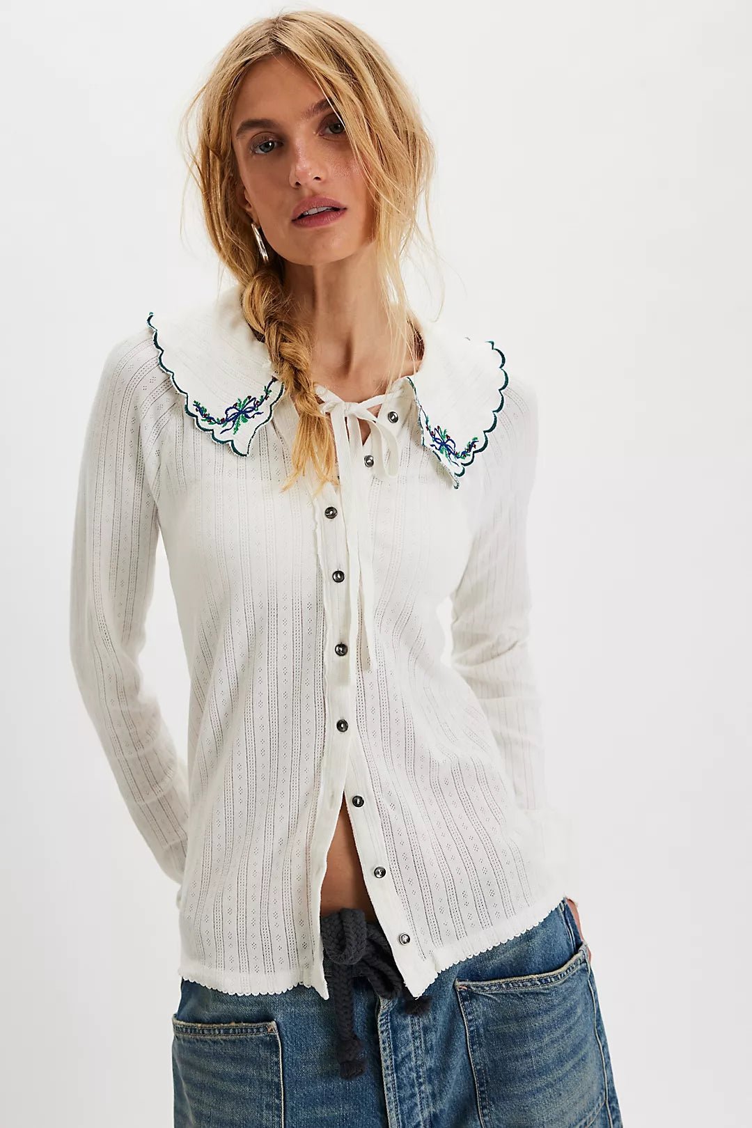 Free People Juniper Long Sleeve Top - Flea Boutiques