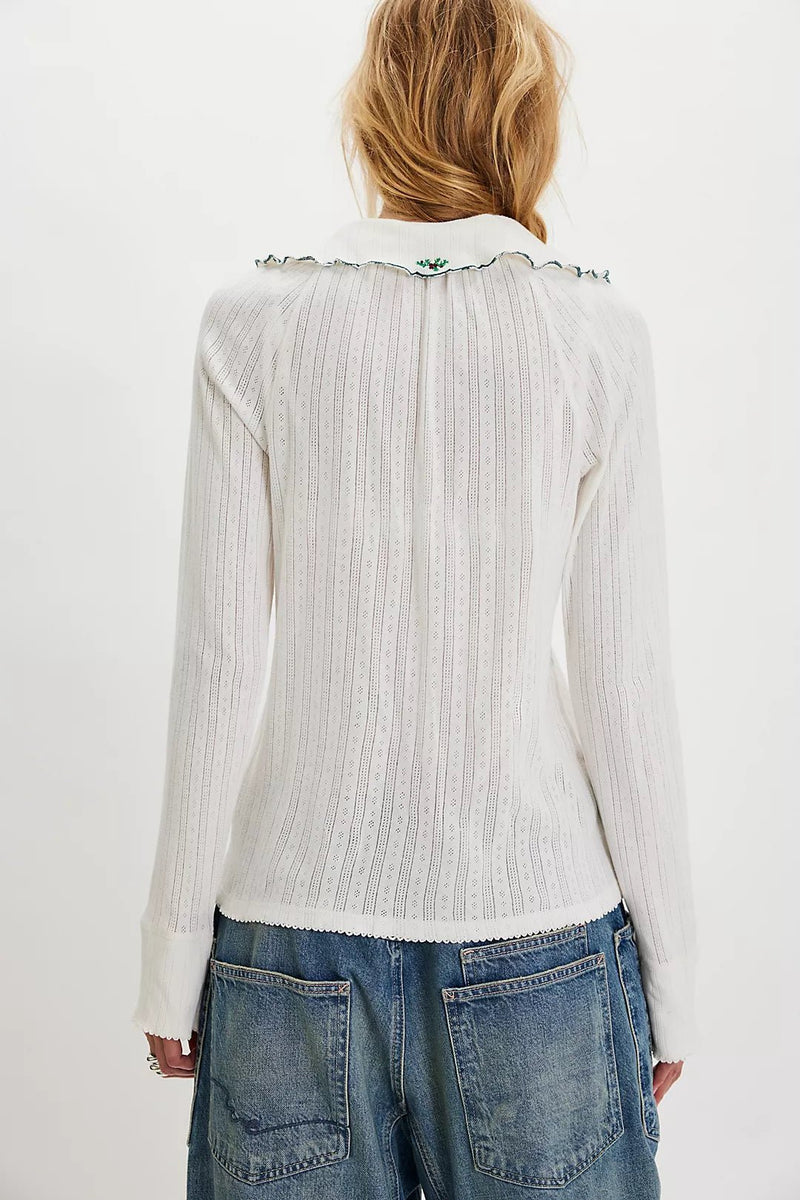 Free People Juniper Long Sleeve Top - Flea Boutiques