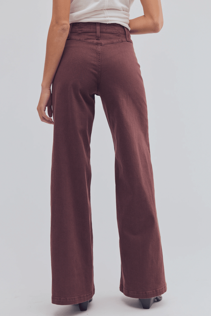 Free People Libre Cord Wide Leg - Flea Boutiques