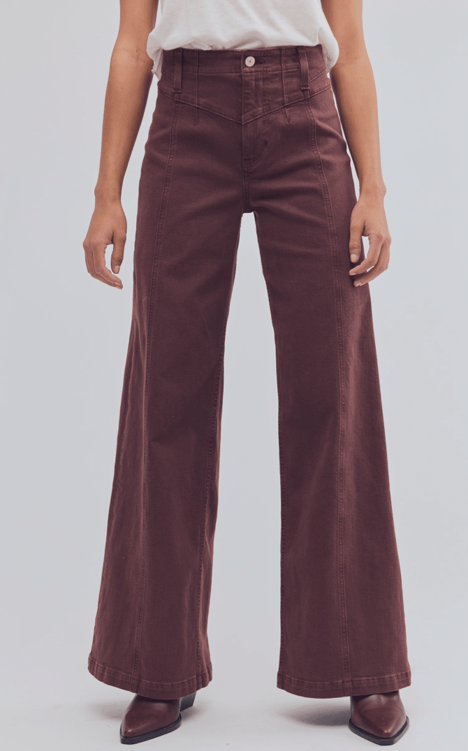 Free People Libre Cord Wide Leg - Flea Boutiques