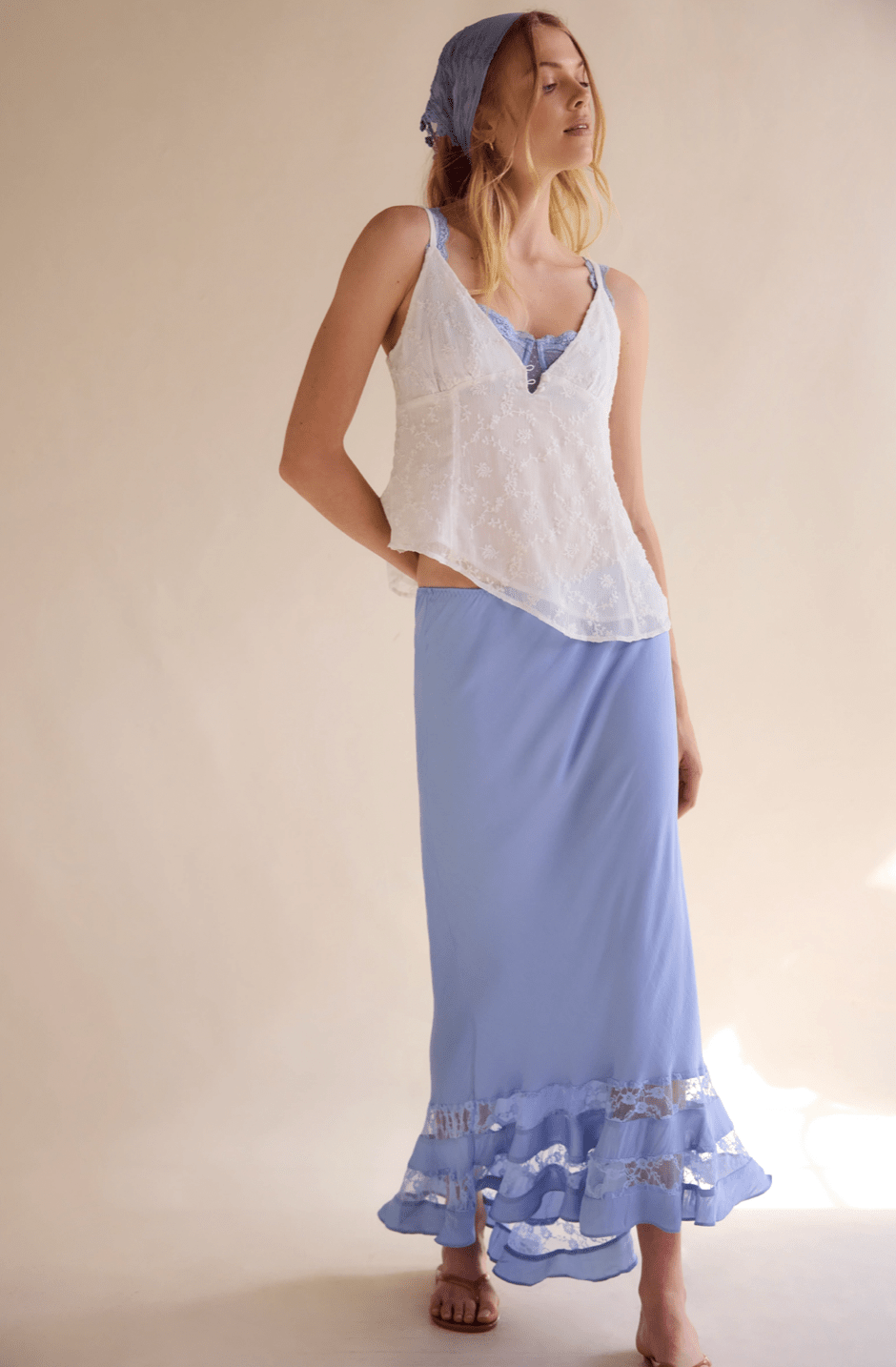 Free People Long Lost Lover 1/2 Slip - Flea Boutiques