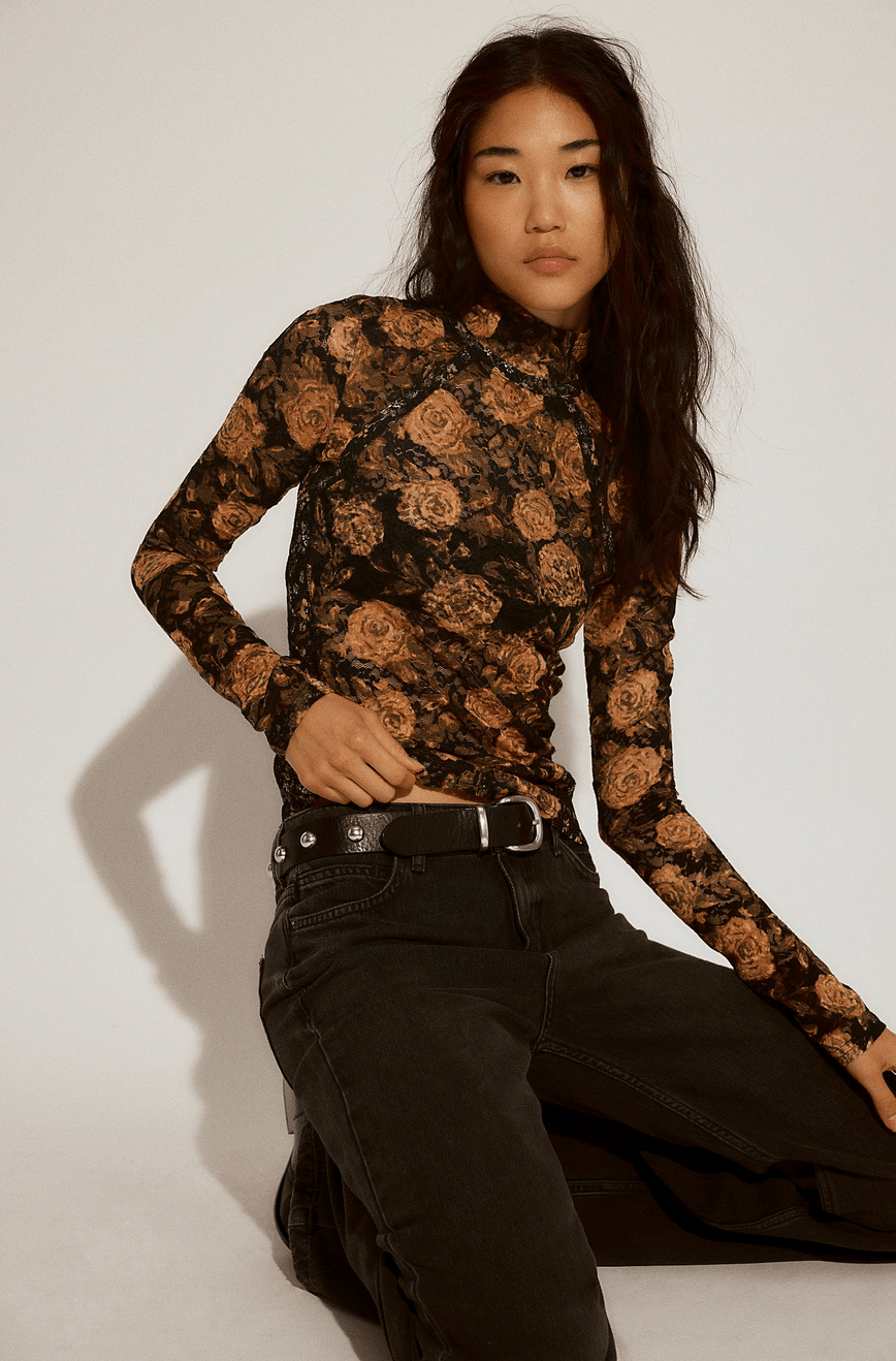 Free People Lyric Long Sleeve top - Flea Boutiques
