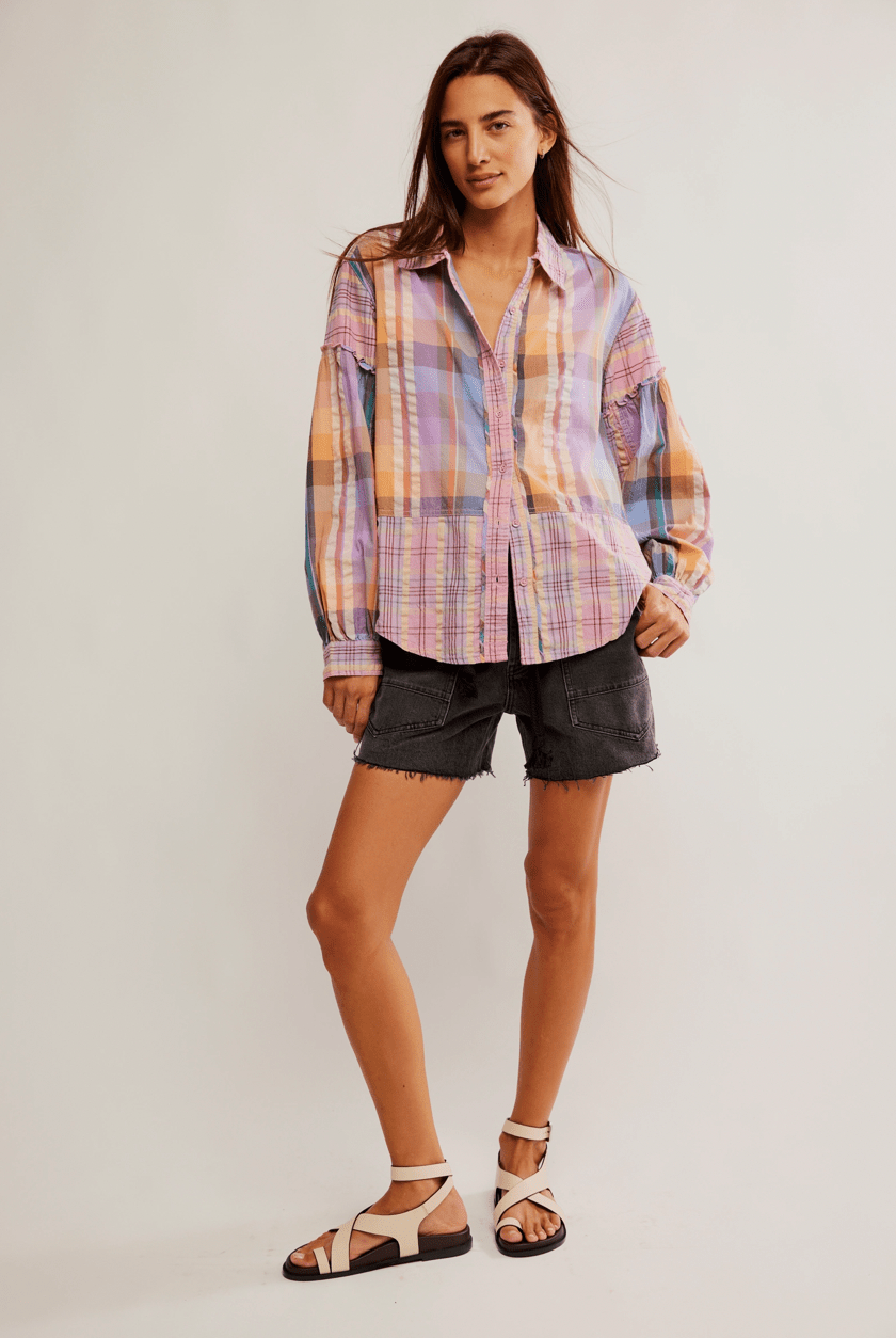 Free People Madras Dreams Top - Flea Boutiques