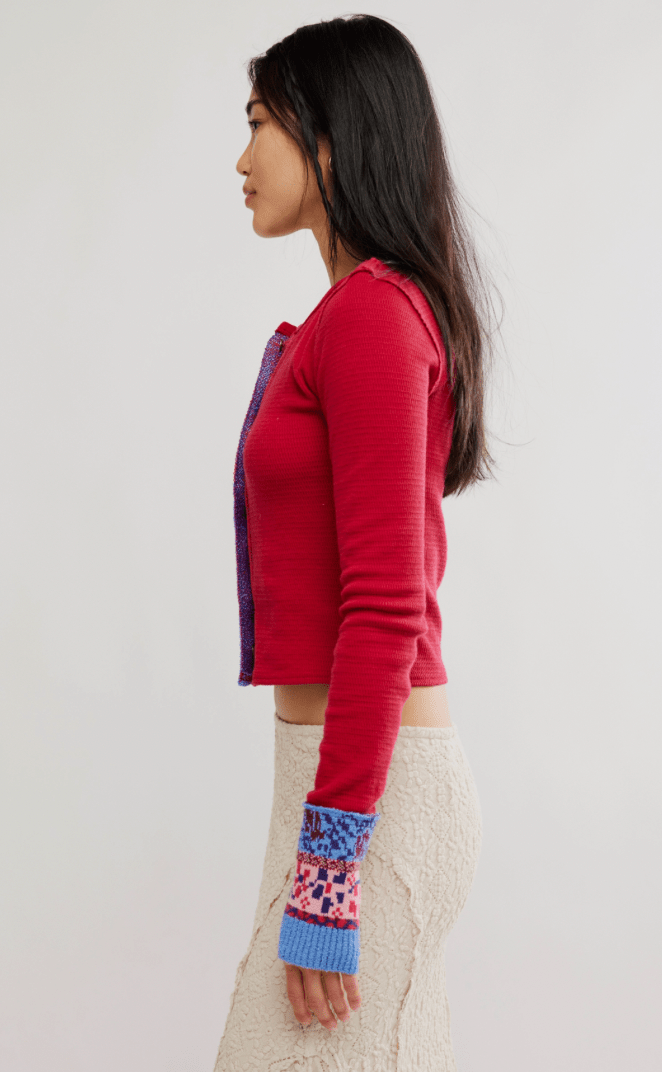 Free People NOA Cardi Top - Flea Boutiques