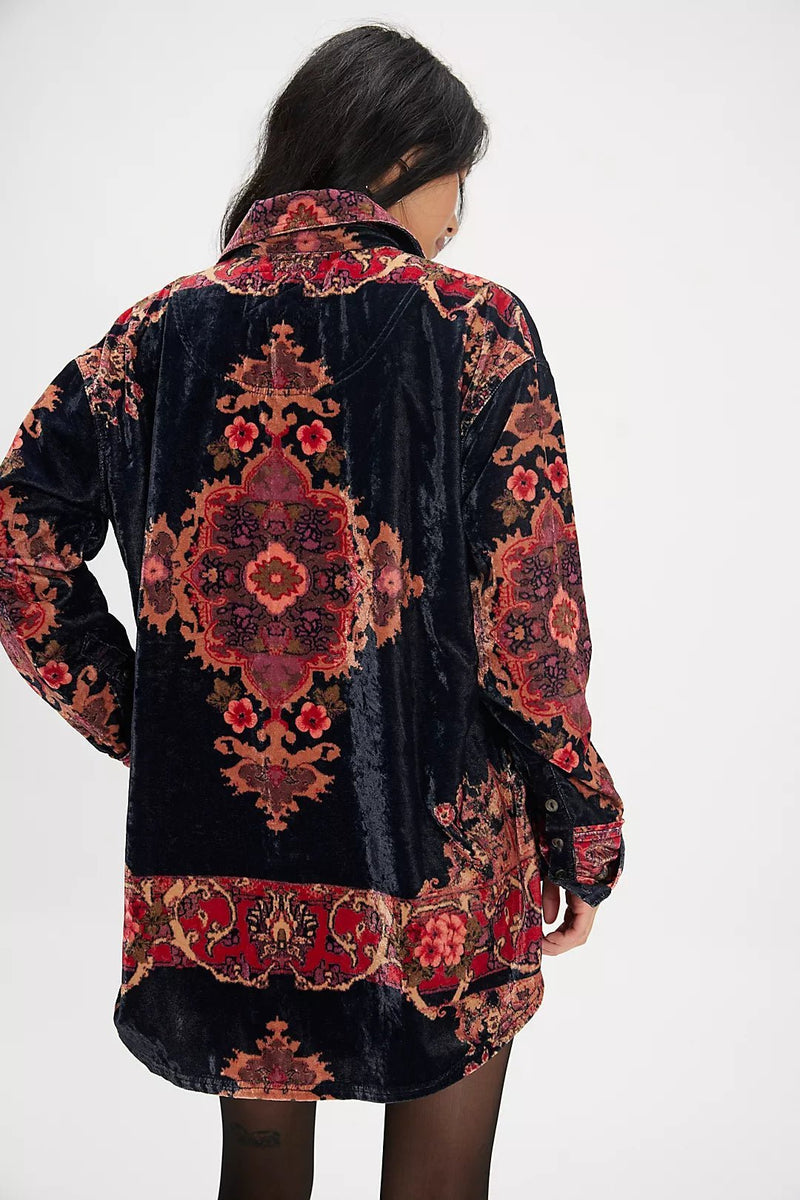 Free People One Night Velvet Top - Flea Boutiques