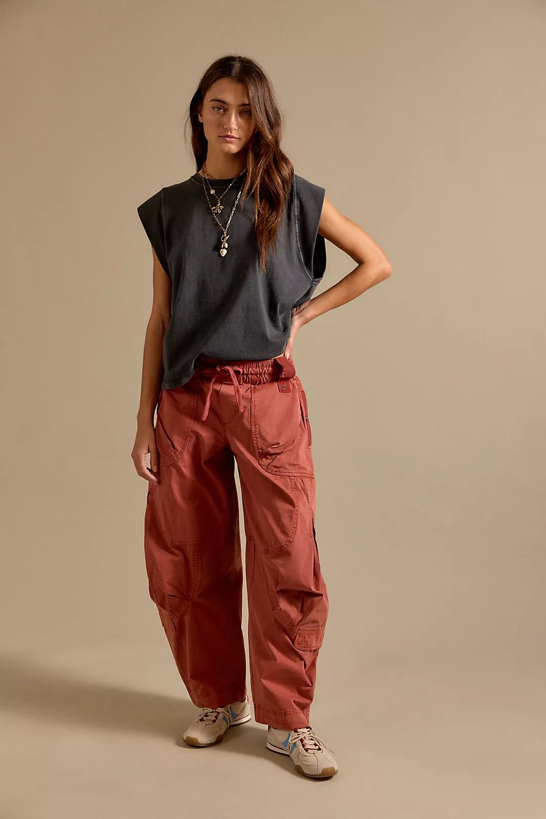 Free People Onset Parachute Pant - Flea Boutiques