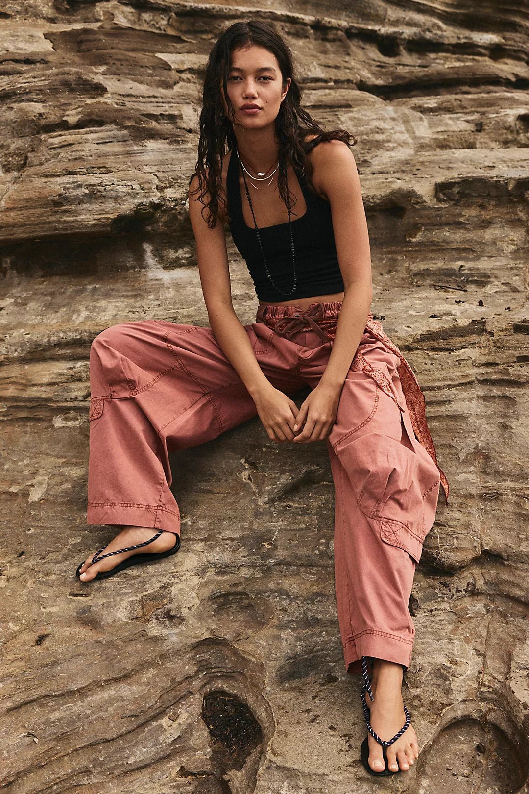 Free People Onset Parachute Pant - Flea Boutiques