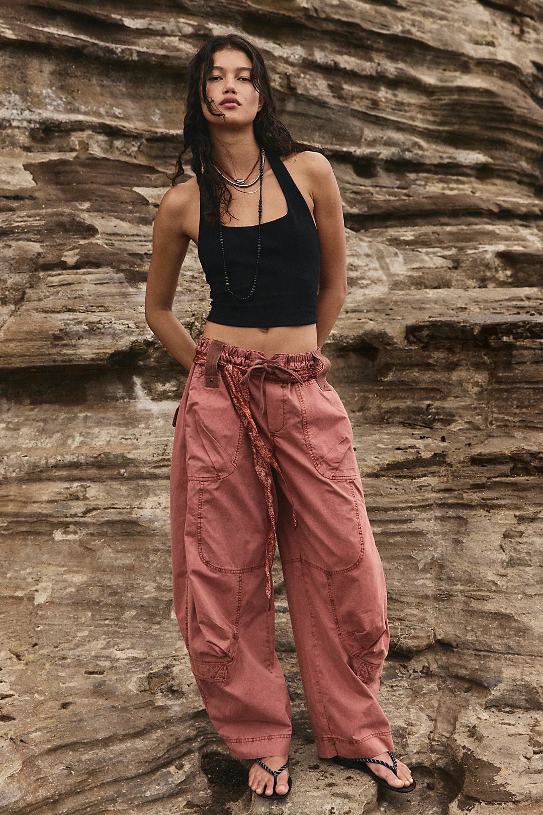 Free People Onset Parachute Pant - Flea Boutiques