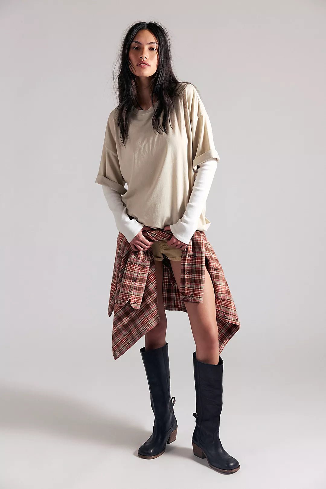Free People Perfect Oversized Tee - Flea Boutiques