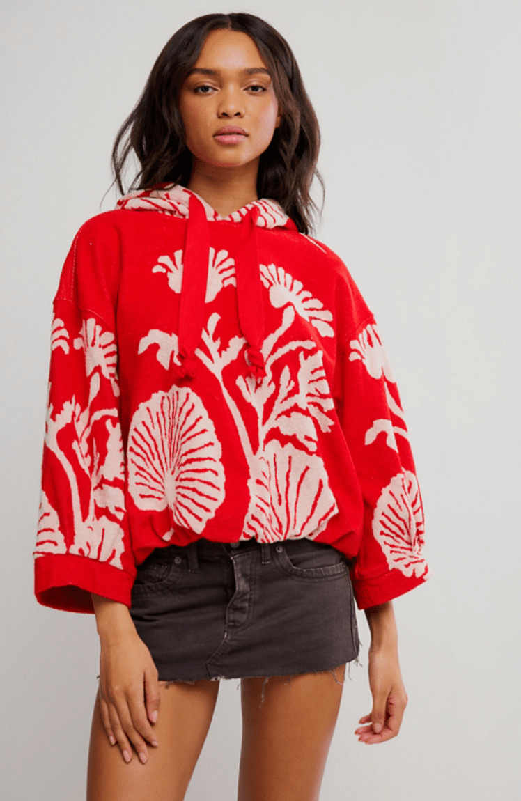 Free People Shell Baby Hooodie - Flea Boutiques