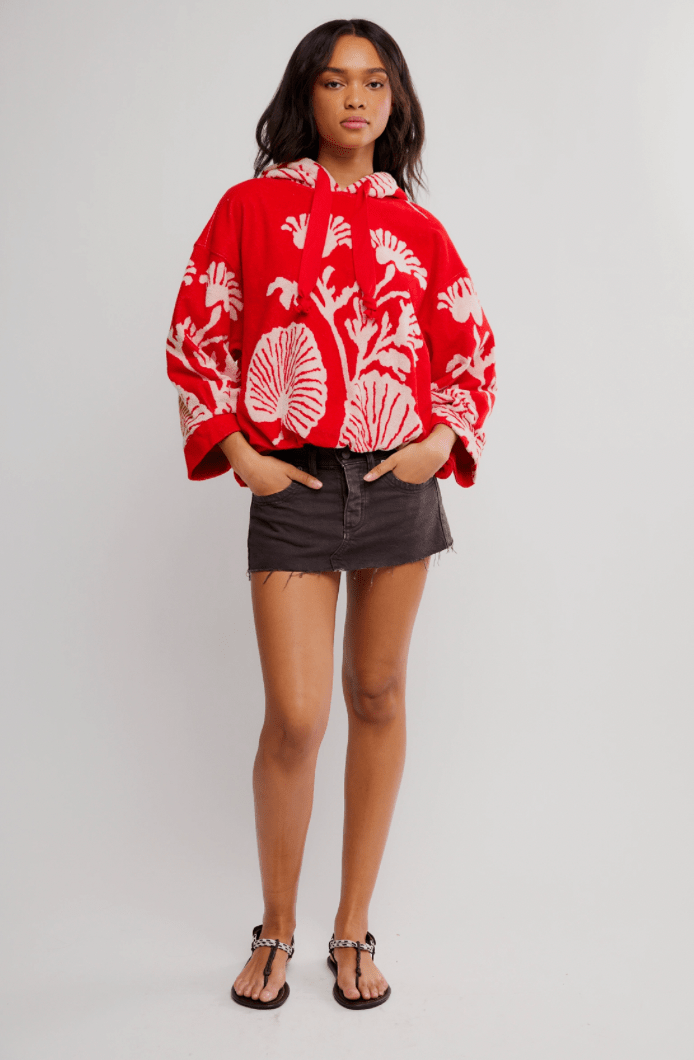 Free People Shell Baby Hooodie - Flea Boutiques