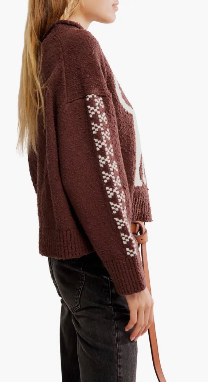 Free People Story Book Sweater - Flea Boutiques