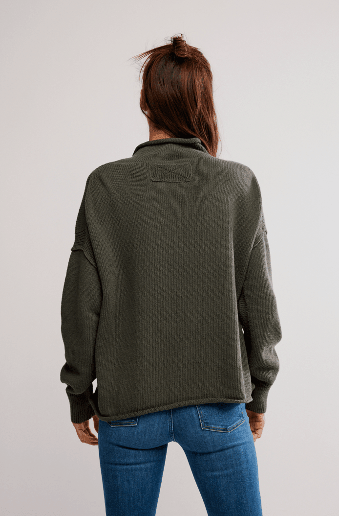 Free People Torres Roll Neck Sweater - Flea Boutiques