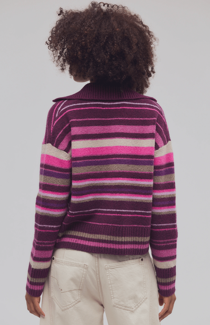 Free People Trading Up Stripe Sweater - Flea Boutiques