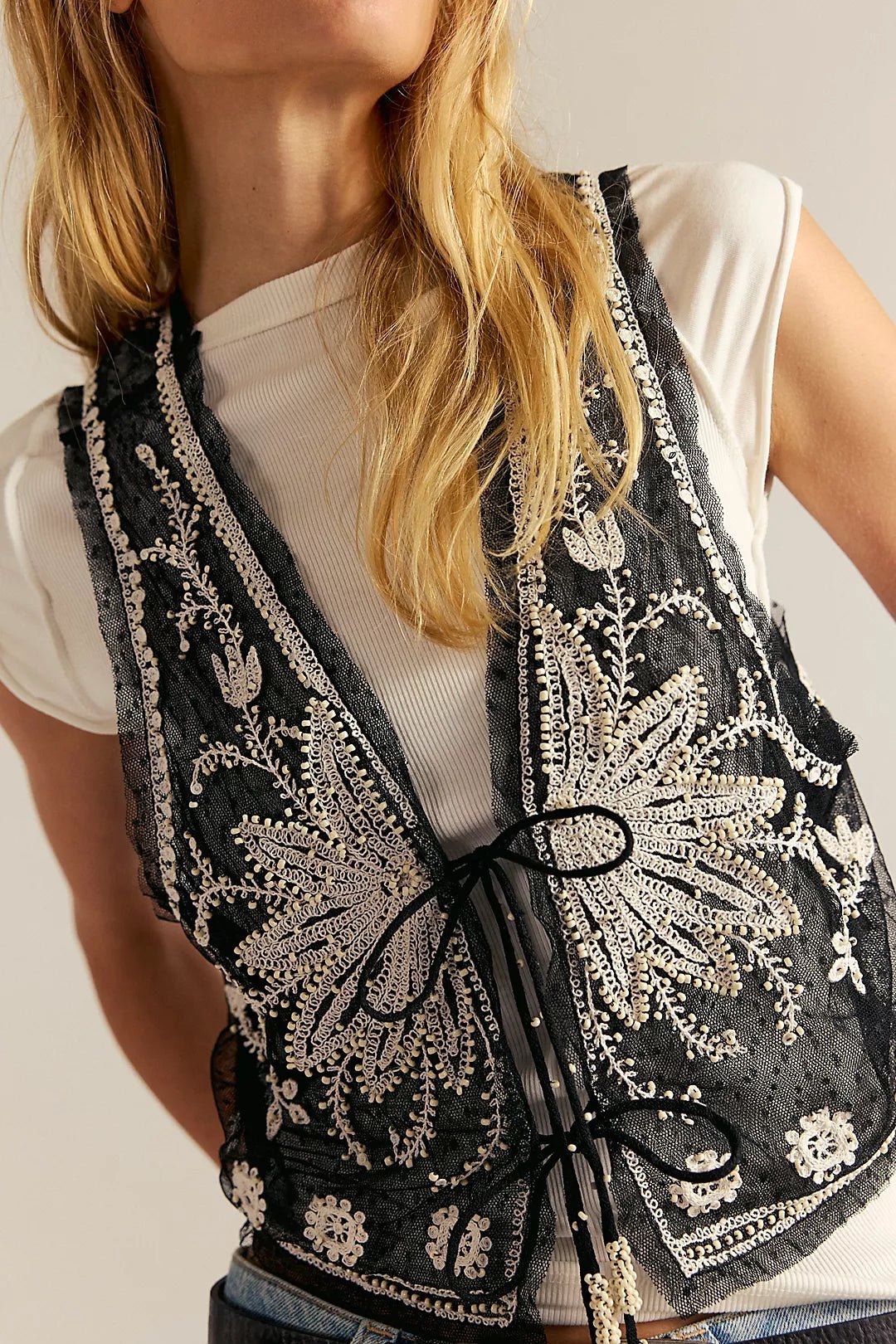 Free People Under The Sun Vest - Flea Boutiques