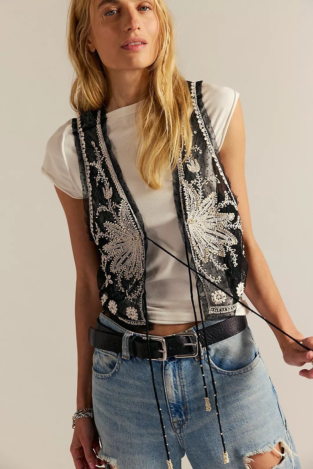 Free People Under The Sun Vest - Flea Boutiques