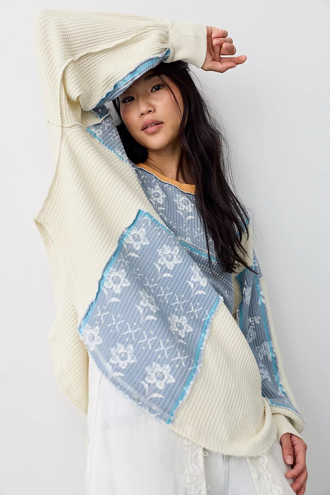 Free People Wild Flower Thermal Top - Flea Boutiques