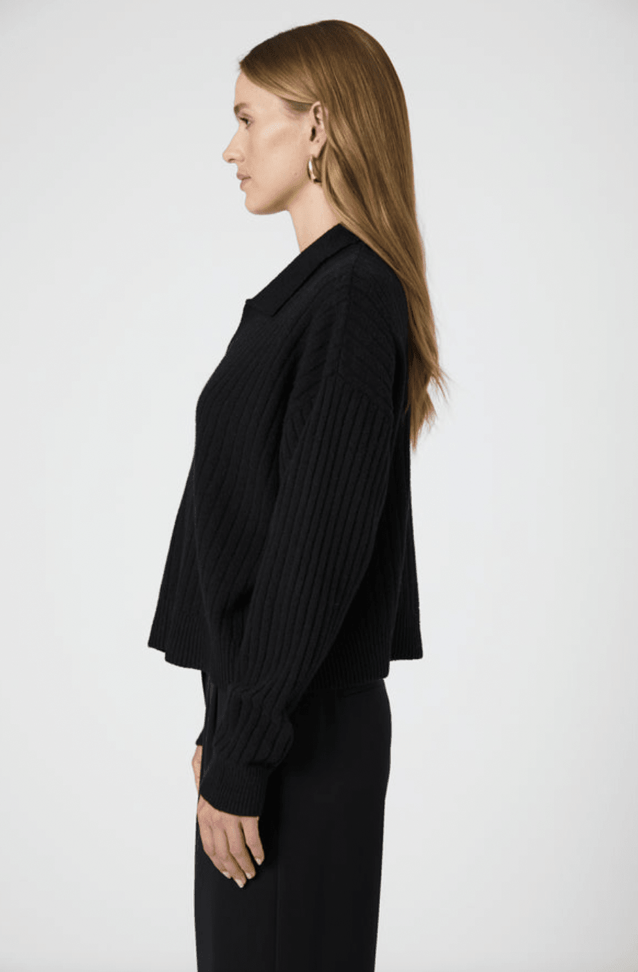 French Connection Vhari Collar LS Jumper - Flea Boutiques