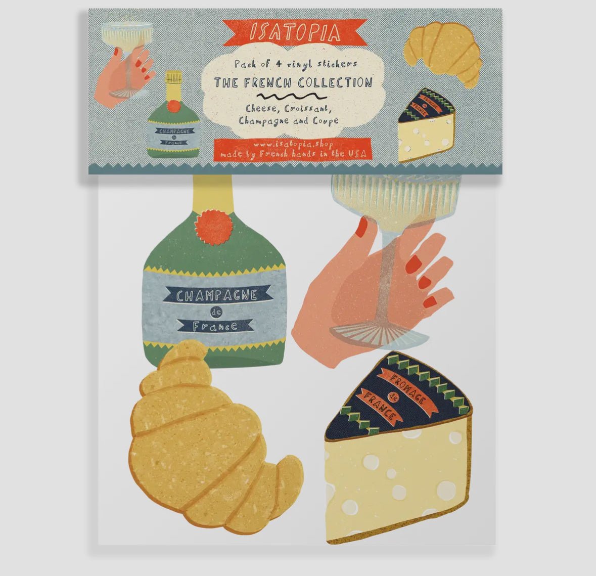 French Stickers Pack - Flea Boutiques