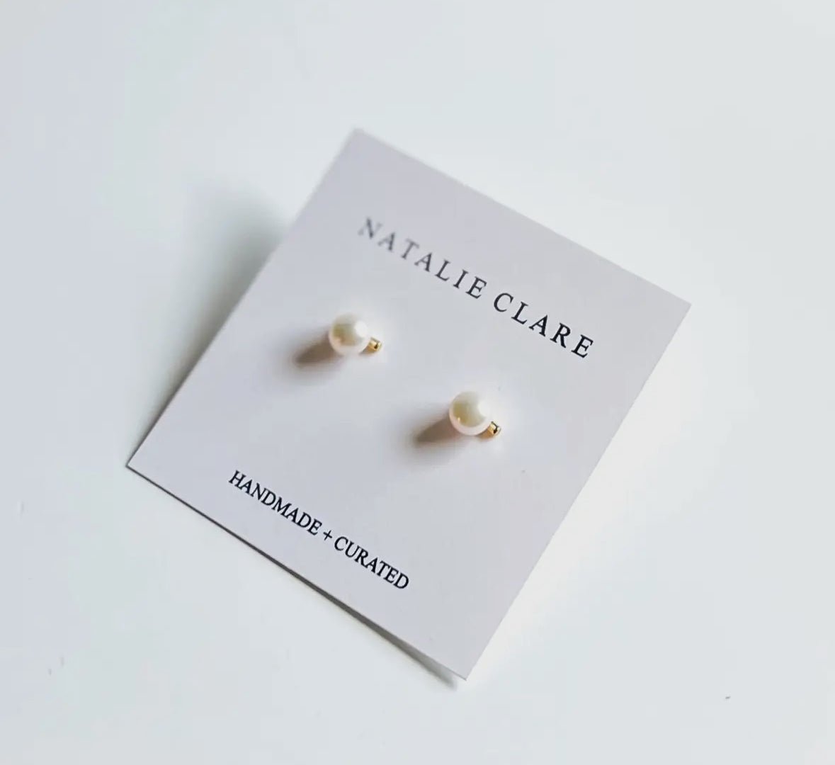 Freshwater Pearl Studs - Flea Boutiques