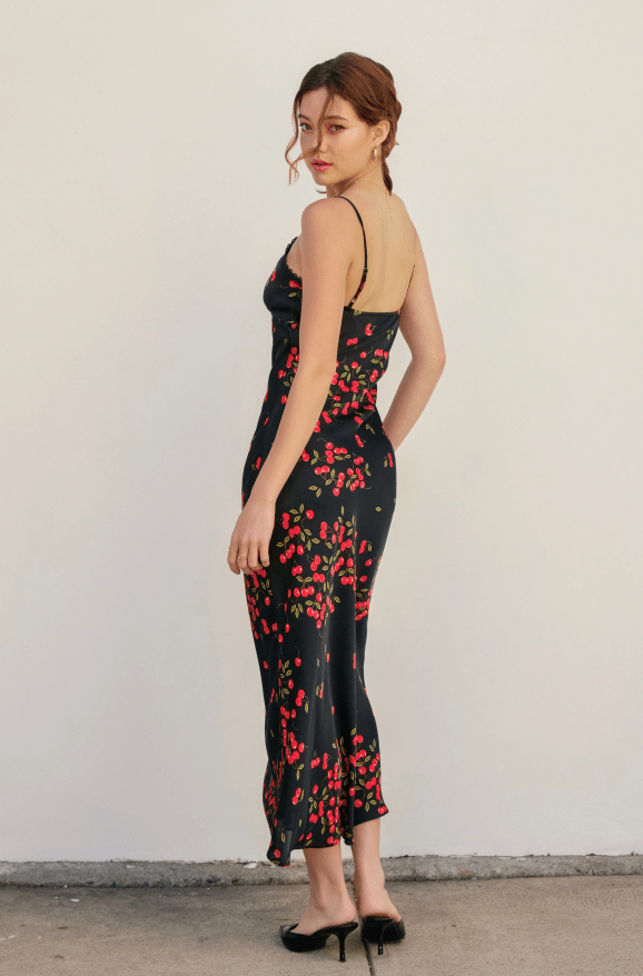 Fruit Punch Baby Hem Maxi Dress - Flea Boutiques