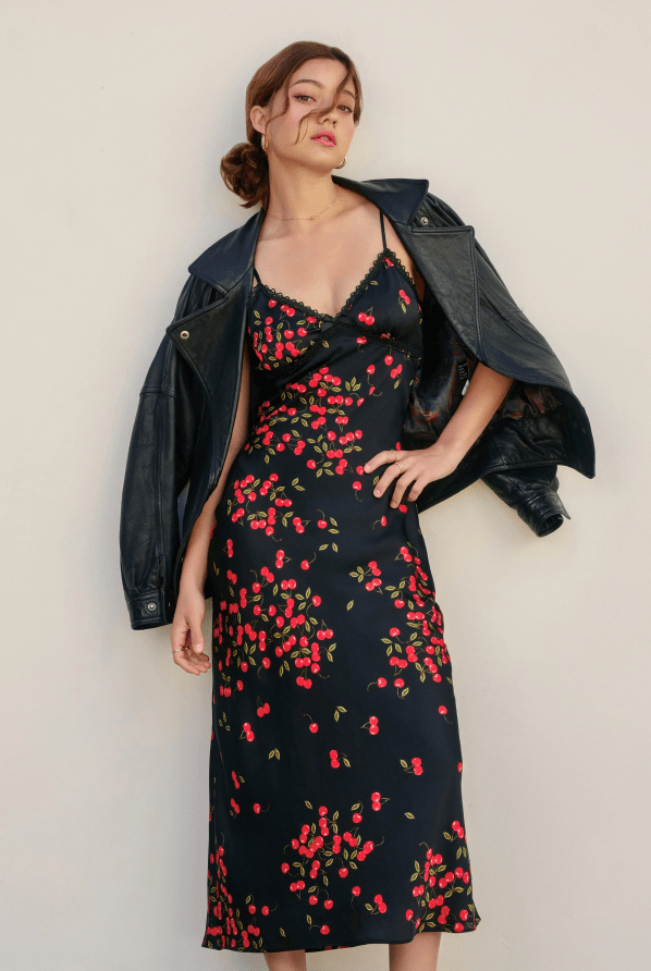 Fruit Punch Baby Hem Maxi Dress - Flea Boutiques