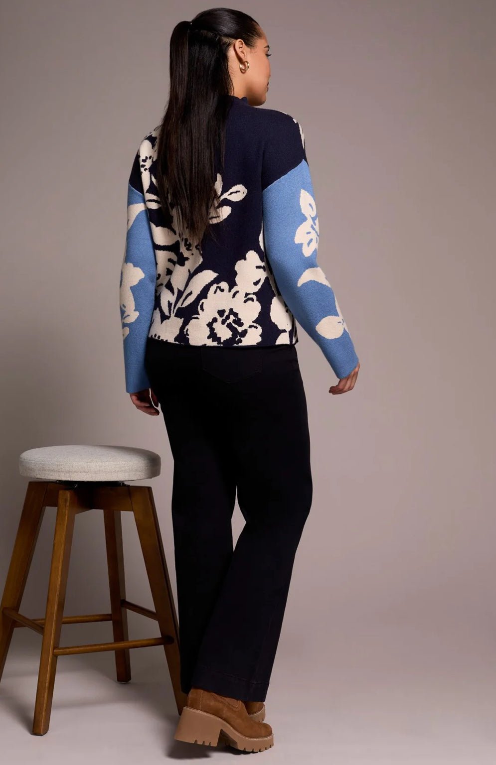 Funnel Neck Sweater - Flea Boutiques
