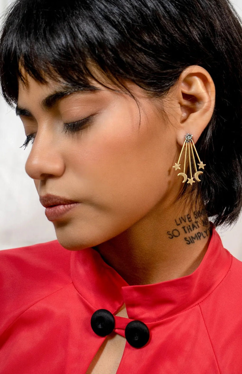 Galaxy Layered Stud - Flea Boutiques