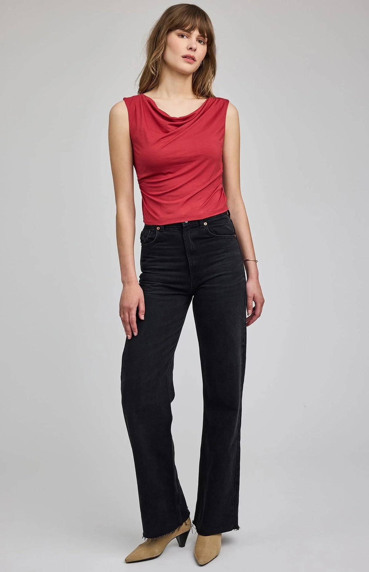 Gentle Fawn Cassidy Draped Neck Tank - Flea Boutiques