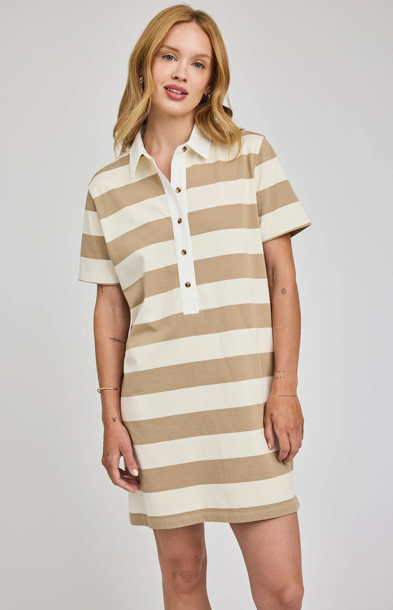 Gentle Fawn Colbie Rugby Shirt Dress - Flea Boutiques