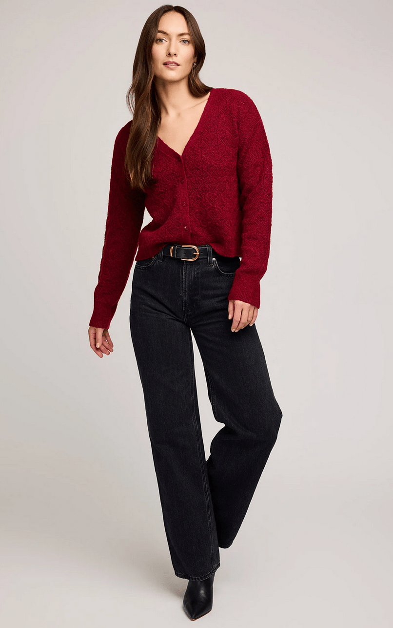Gentle Fawn Lila V - Neck Sweater - Flea Boutiques