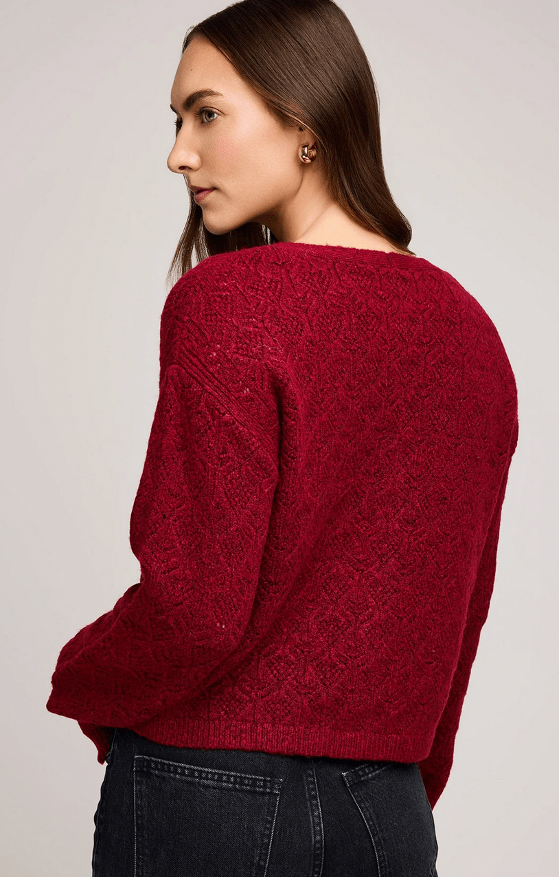Gentle Fawn Lila V - Neck Sweater - Flea Boutiques