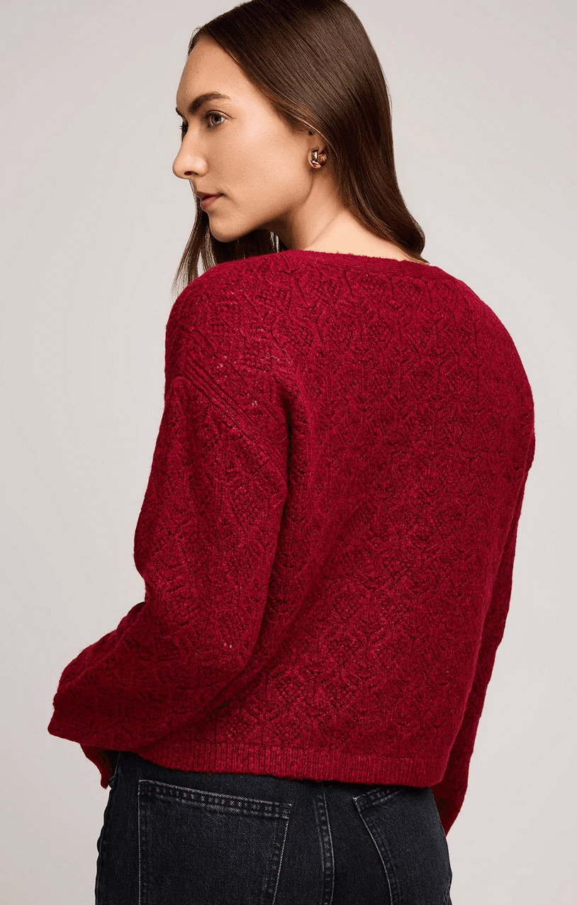 Gentle Fawn Lila V - Neck Sweater - Flea Boutiques