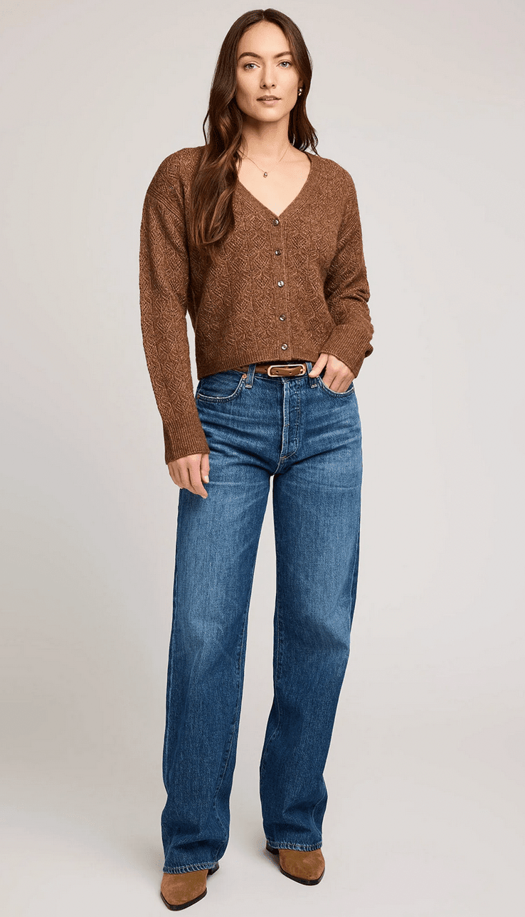 Gentle Fawn Lila V - Neck Sweater - Flea Boutiques