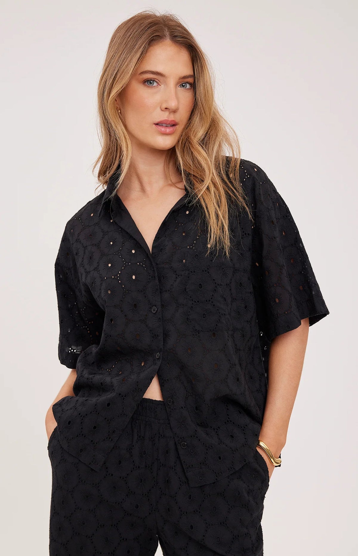 Gentle Fawn Louisa Button Up Top - Flea Boutiques