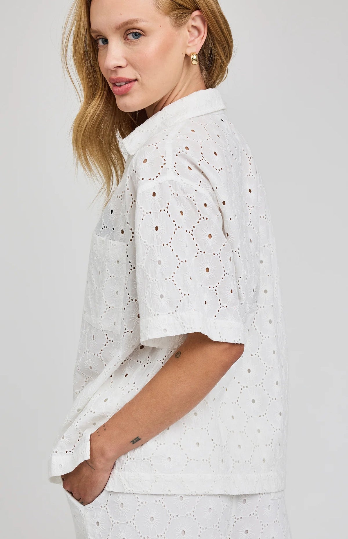 Gentle Fawn Louisa Button Up Top - Flea Boutiques
