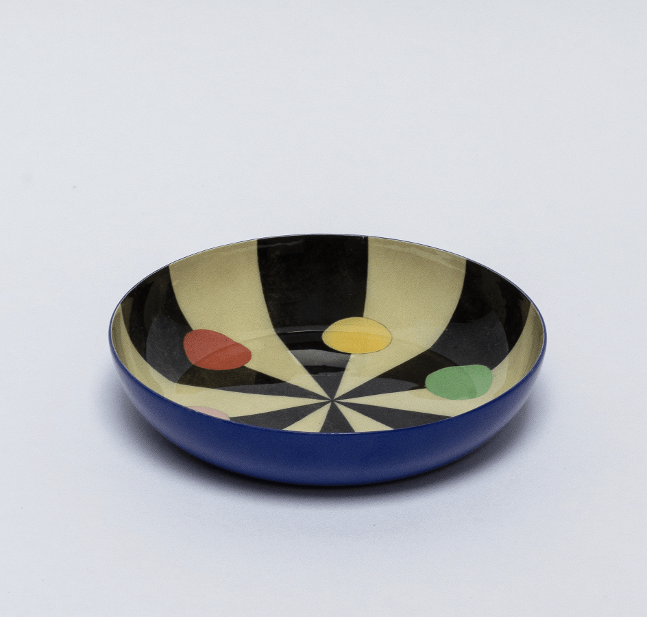 Geo Enamel Printed Tray - Flea Boutiques