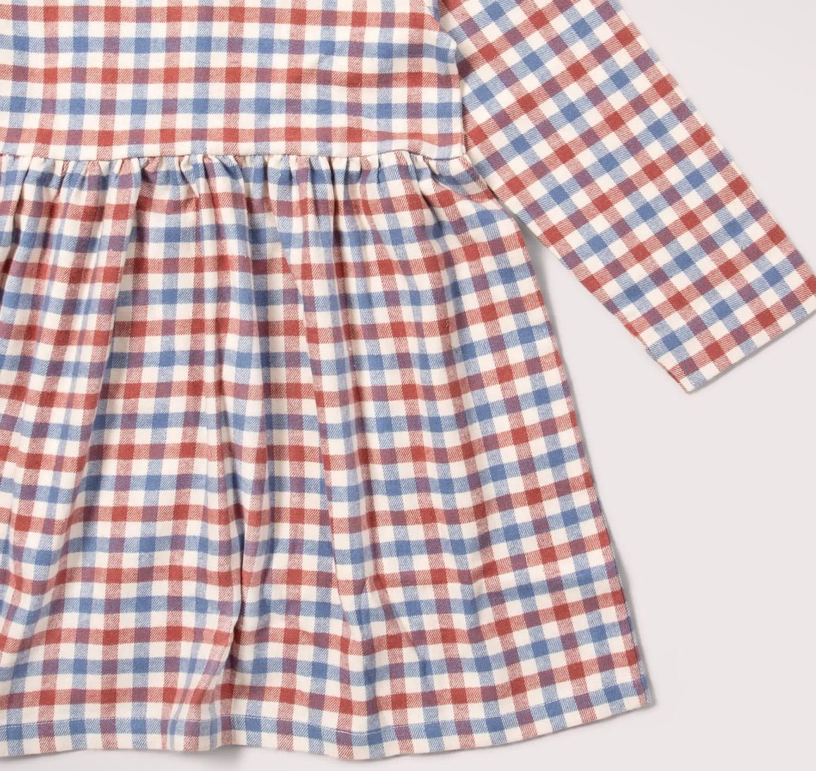 Ginger Check Long Sleeve Dress - Flea Boutiques